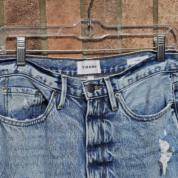 NWOT FRAME le piper distressed jeans - Picture 13 of 13